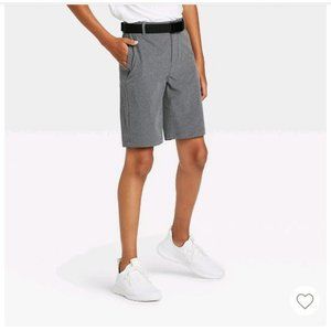 Boys' Golf Shorts- Gray